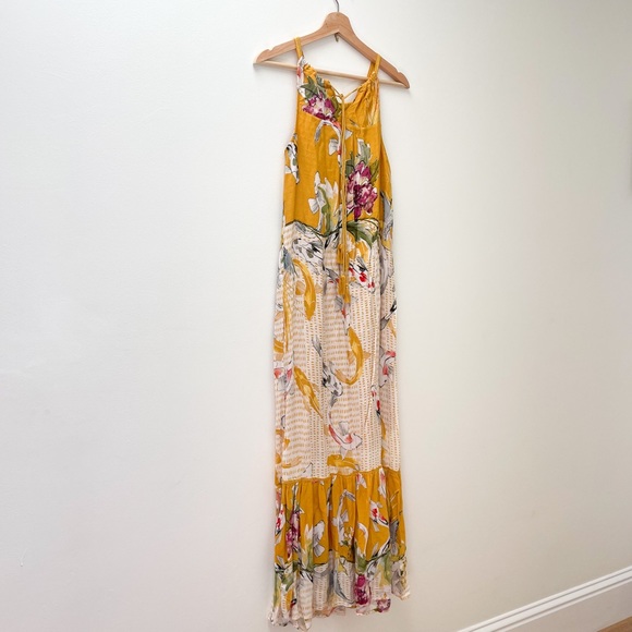 Anthropologie One September Paradiso Koi Maxi Dress - Picture 4 of 8